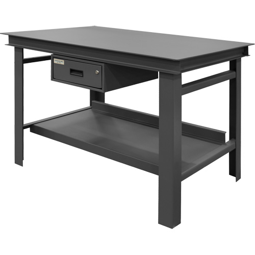 Extra Heavy-Duty Workbench, 60" W x 36" D x 34" H, 14000 lbs. Capacity Equipment World