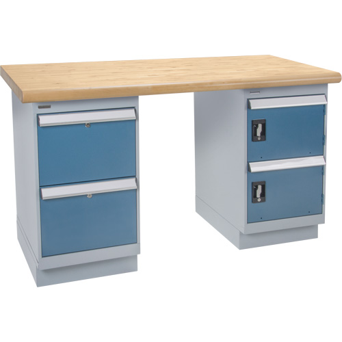 Heavy-Duty Workbench, Door & Drawers, 1500 lbs. Cap., 72" W x 36" D, 34" H Equipment World