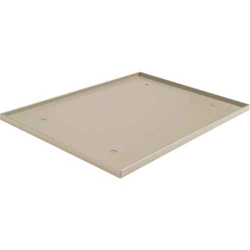 Locker Base Insert, Fits Locker Size 10" x 18", Beige, Plastic Equipment World