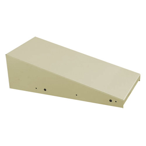 Clean Line Economy Lockers Slope Top, 1 Bank, 18" D x 12" W x 6" H, Beige, Steel Equipment World