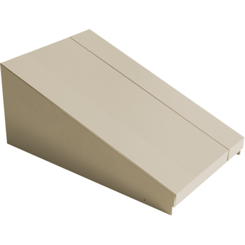 All-Welded Concorde - Heavy-Duty Lockers Sloping Top, 1 Bank, 18" D x 12" W x 6" H, Beige, Steel Equipment World