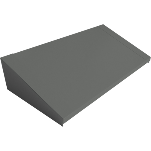 All-Welded Concorde - Heavy-Duty Lockers Sloping Top, 3 Bank, 18" D x 36" W x 6" H, Steel Equipment World