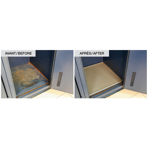 Locker Base Insert, Fits Locker Size 10" x 18", Light Grey, Plastic Equipment World