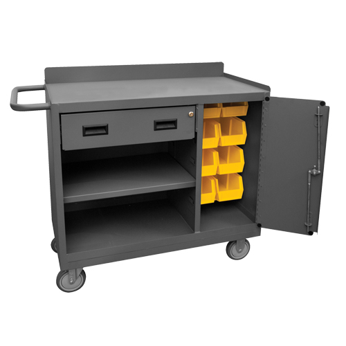 Mobile Workbench Cabinet, Steel Surface Equipment World