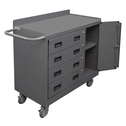 Mobile Workbench Cabinet, Steel Surface Equipment World
