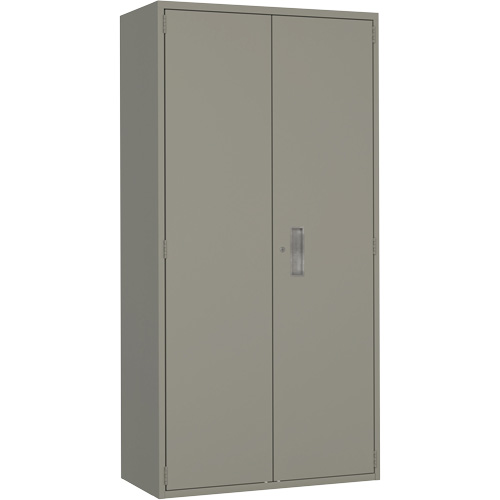 Armoire de rangement Hi-Boy, Acier, 4 Tablettes, 72" h x 36" la x 18" P, Gris Equipment World