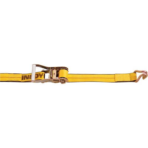 Ratchet Strap, Wire Hook, 2" W x 30' L, 3333 lbs. (1511 kg) Working Load Limit Equipment World