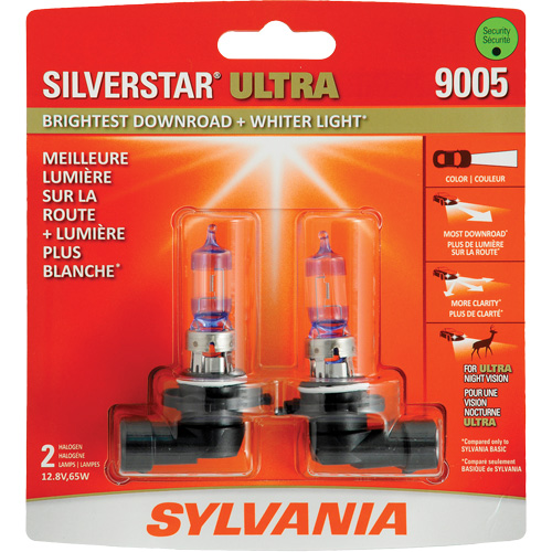 9005 SilverStar&reg; Ultra Headlight Bulb, Halogen, 65 W, White Equipment World