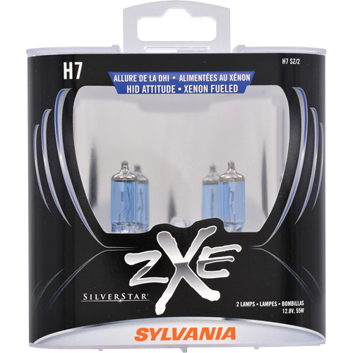 H7 SilverStar&reg; zXe Headlight Bulb, Halogen/HID, 56 W, White Equipment World