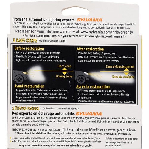 Headlight Restoration Kit Equipment World
