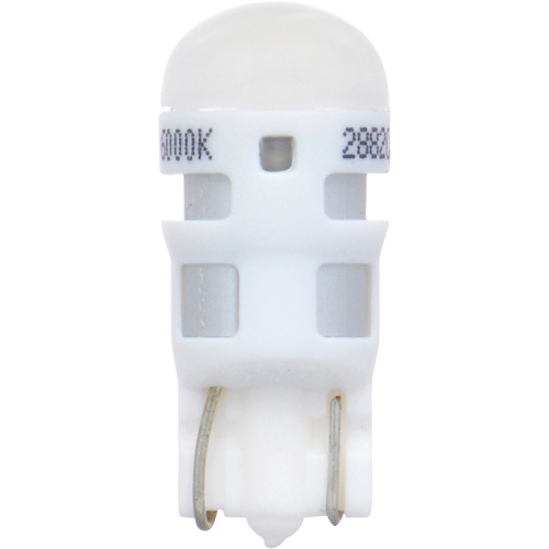 168 Mini-ampoule automobile Zevo, DEL, 0,7 W, Blanc Equipment World