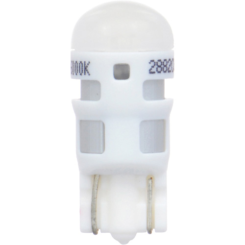 195 Mini-ampoule automobile Zevo, DEL, 0,7 W, Blanc Equipment World