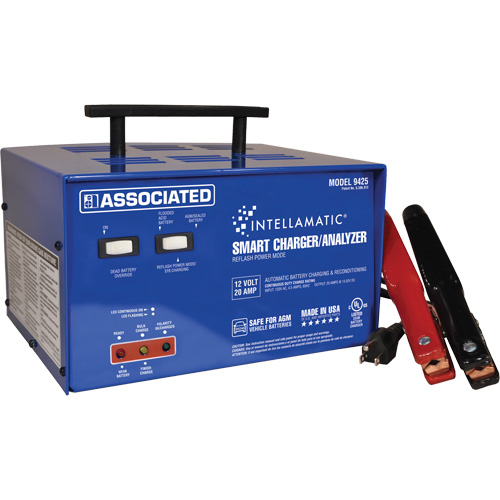 Chargeur, analyseur et bloc d'alimentation 12 V Intellamatic Equipment World