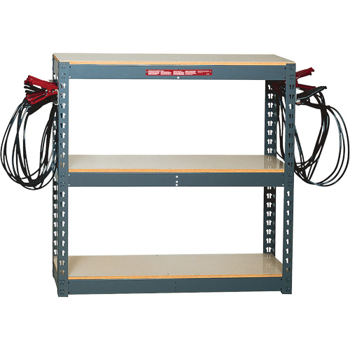 Battery Charging Rack with 10 Clamp Sets Equipment World
