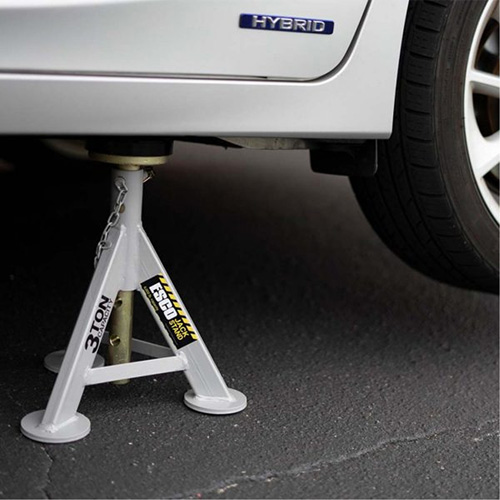 Performance Shorty Low Profile Jack Stands, 3 tons Capacity, 11" - 17" H Equipment World