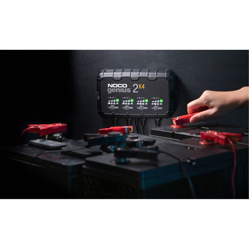 Chargeur de batterie 4 sorties de 8 A Genius 2X4 Equipment World