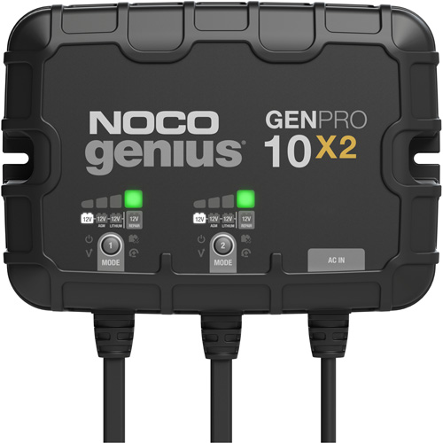 Genius&reg; GenPro10X2 2-Bank, 20-Amp On-Board Battery Charger Equipment World