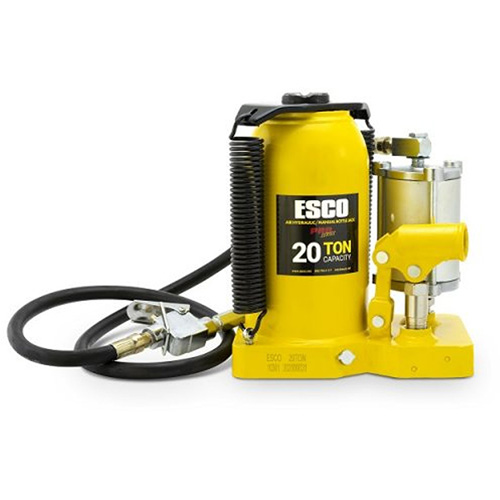 Pro Series Bottle Jack, 20 Ton(s), Air Hydraulic, 20" Raised Height Equipment World