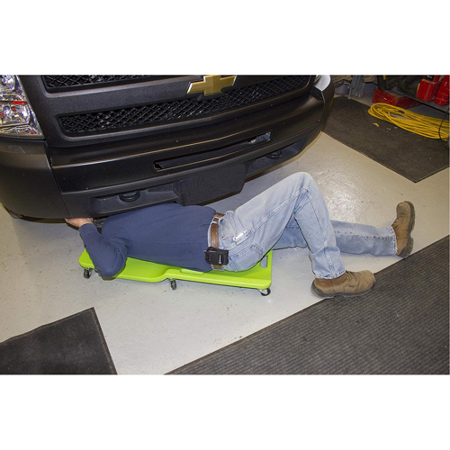 Neon Green Low Profile Plastic Creeper Equipment World