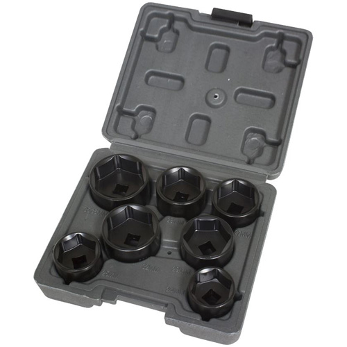 7-Piece Low Profile Filter Socket Set Equipment World