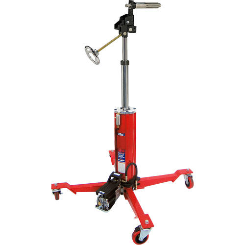 Telescopic Under Hoist Air Hydraulic Clutch Jack, 3/20 tons Capacity, 38-1/4" - 73-1/2" H Equipment World