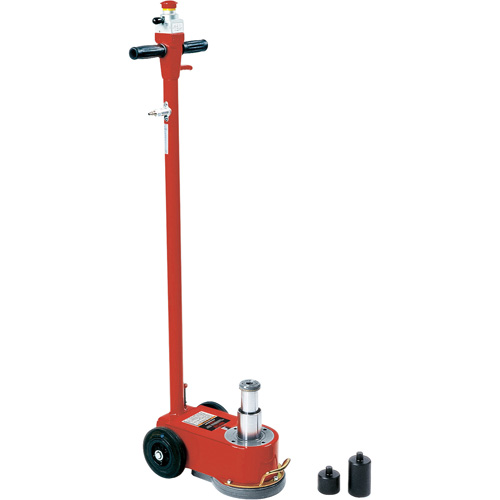 Telescopic Floor Jack, 33 Ton(s) Capacity, 6" Lowered, 12" Raised, Air Hydraulic Equipment World