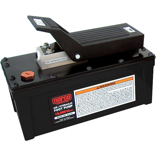 Air Hydraulic 10000 PSI Foot Pump Equipment World