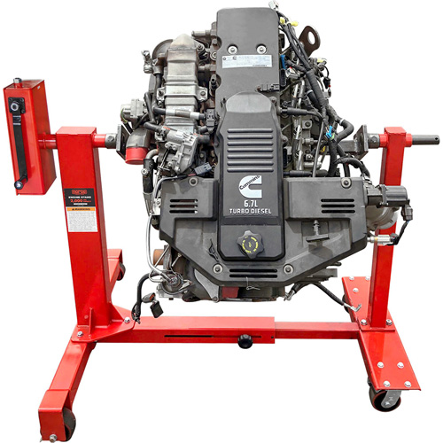 75:1 Gear-Driven Engine Stand, 1 tons Capacity, 42" H Equipment World