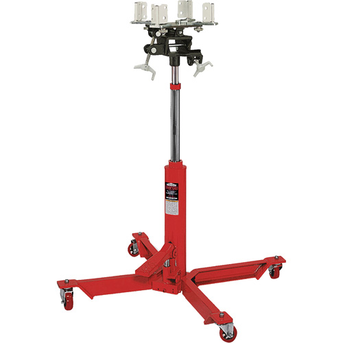 Telescopic Under Hoist Single Pump Transmission Jack, 0.5 Ton(s) Lifting Capacity Equipment World