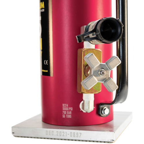Cric hydraulique l&eacute;ger et robuste, Course de 10", Capacit&eacute; de 55 tonnes, 10 000 PSI Equipment World
