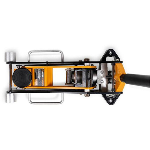 Cric aluminium &agrave; profil bas, 2 tonne(s) Capacit&eacute;, 3-1/4" Abaiss&eacute;e, 18-1/2" &eacute;lev&eacute;e, Hydraulique &agrave; main Equipment World