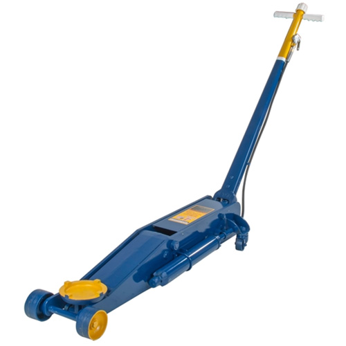 Long Chassis Service Jack, 4 Ton(s) Capacity, 5" Lowered, 25-3/4" Raised, Air Hydraulic Equipment World