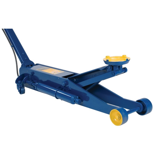 Long Chassis Service Jack, 4 Ton(s) Capacity, 5" Lowered, 25-3/4" Raised, Air Hydraulic Equipment World