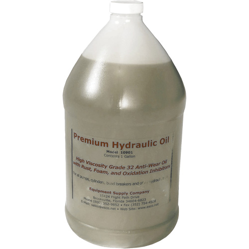 Premium Hydraulic Oil, 1 gal., Jug Equipment World