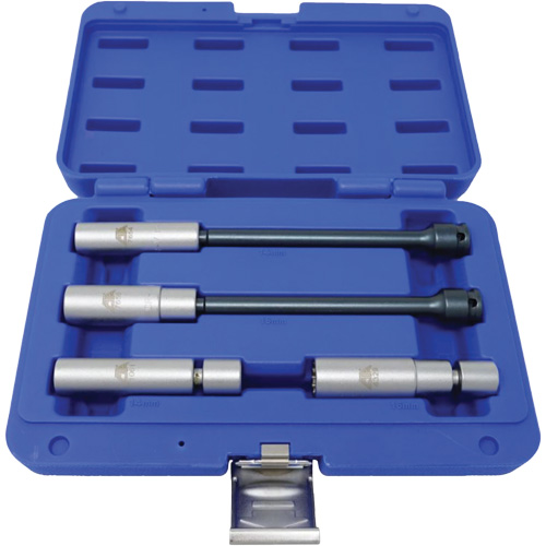 4-Piece Euro Spark Plug Swivel Socket Set, 3/8" Drive Equipment World