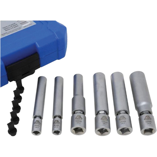 6-Piece Spark Plug & Glow Plug Socket Set Equipment World