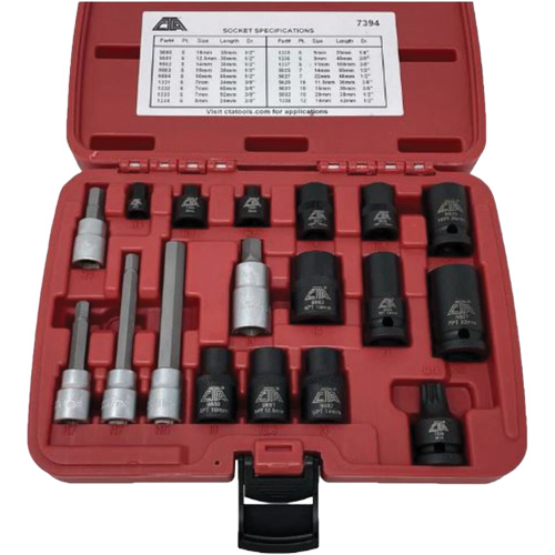 18-Piece Brake Caliper Socket Set Equipment World