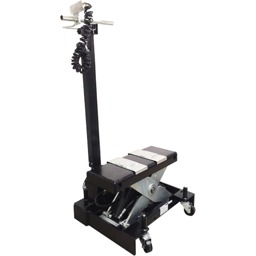 Low Profile Floor Service Jack, 12 Ton(s) Capacity, 7-1/2" Lowered, 15" Raised, Air Hydraulic Equipment World