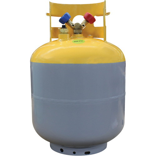 50 Lbs DOT-Approved Recovery Cylinder with Float Switch Equipment World