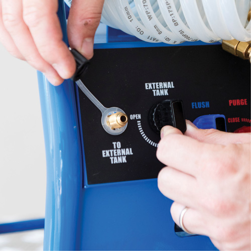 “MASTERCLEANSE” Large Volume Flush Machine Equipment World