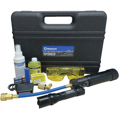 Trousse de d&eacute;tection de fuite UV rechargeable Equipment World