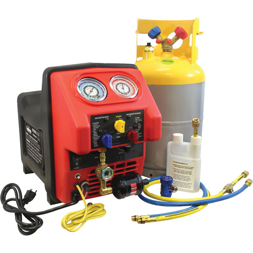 Spark Free Twin Turbo Refrigerant Recovery Machine Equipment World