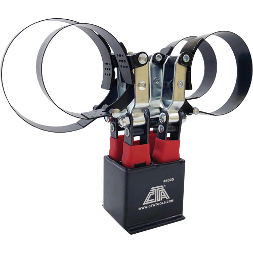 4 Pc. Oil Filter Wrench with Stand Equipment World