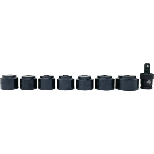 8 Pc. Extra-Low-Profile Oil Filter Socket Set Equipment World