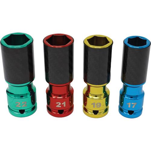 Lug Socket Set with Carbon Fiber Sleeves Equipment World