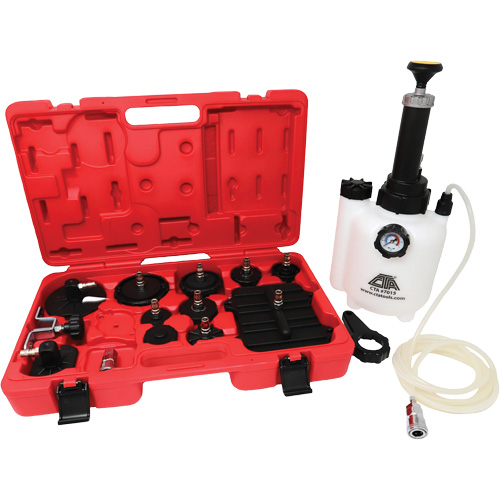 Pressure Brake Bleeder & Adapter Master Kit Equipment World