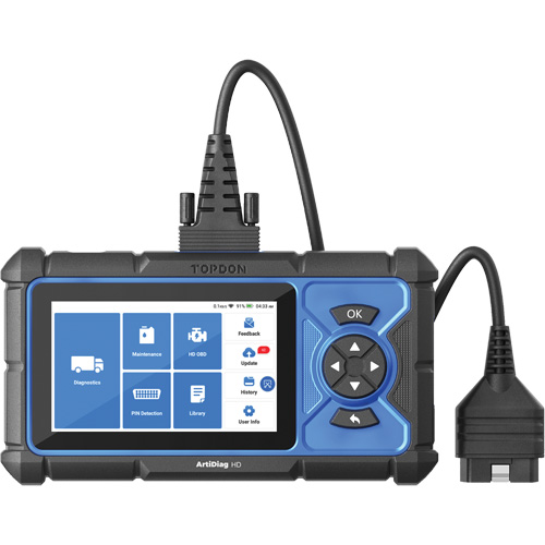 ArtiDiag HD 5" Heavy-Duty Scan Tool with Service Functions Equipment World