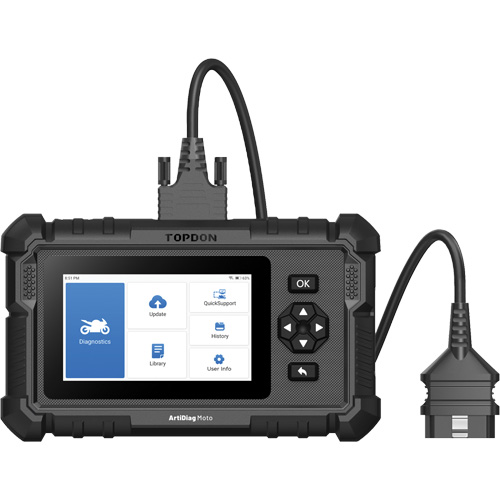 ArtiDiag Moto 5" Motorcycle Diagnostic Tool Equipment World