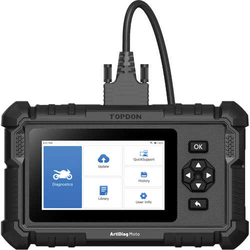ArtiDiag Moto 5" Motorcycle Diagnostic Tool Equipment World
