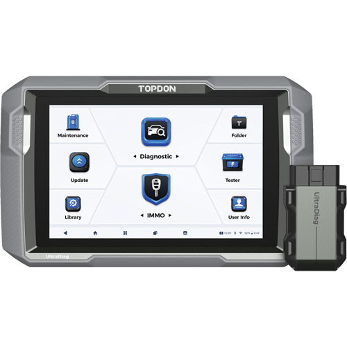 UltraDiag 8" Scan Tool & Key Programming with Bi-Directional Controls Equipment World